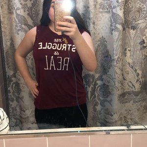 Tank Top, Dark Purple